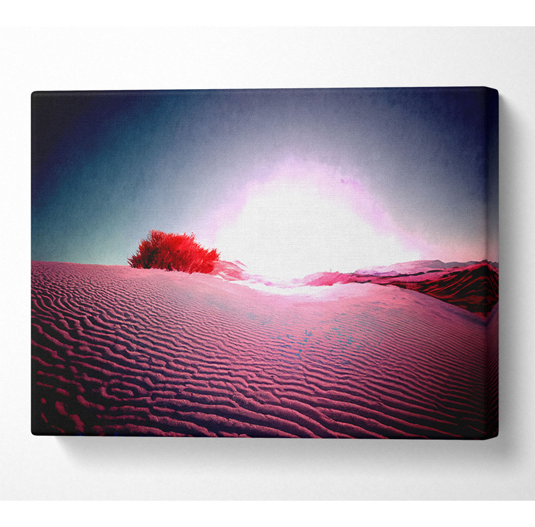 Desert Flare - Wrapped Canvas Kunstdrucke