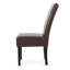 Chaises parsons rembourrées en similicuir Mandosa-69593717