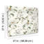 Papier peint blanc Garden Jewels-113866289