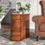 Solid Wood Frame End Table-1621858612