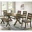 Banc en bois Knotty Nutmeg
