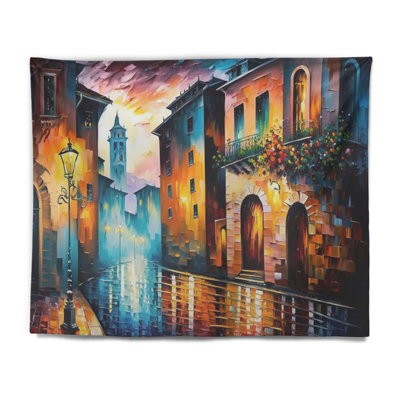 Polyester Tapestry, 50" H x 60" W