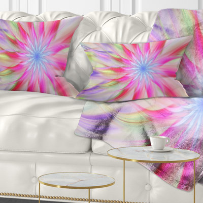 Coussin lombaire floral de fleurs exotiques