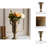 French Country Antiqued Bronze Finish Double Handle Pedestal Vase