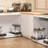 2-Tier Wire Pull Out Cabinet Under Sink Organizer 10.7"x14.2" Drawer Basket 2PCS