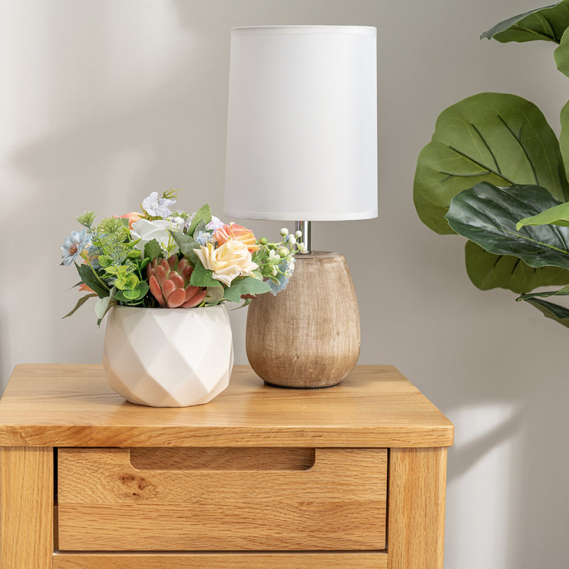 Faux plante artificielle en pot en céramique
