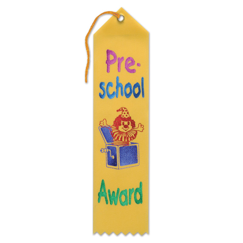 Ruban pré-scolaire 2 po x 8 po, paquet de 6