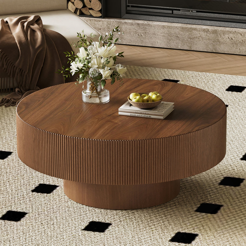 Table basse élégante Elegant Easy, Noyer