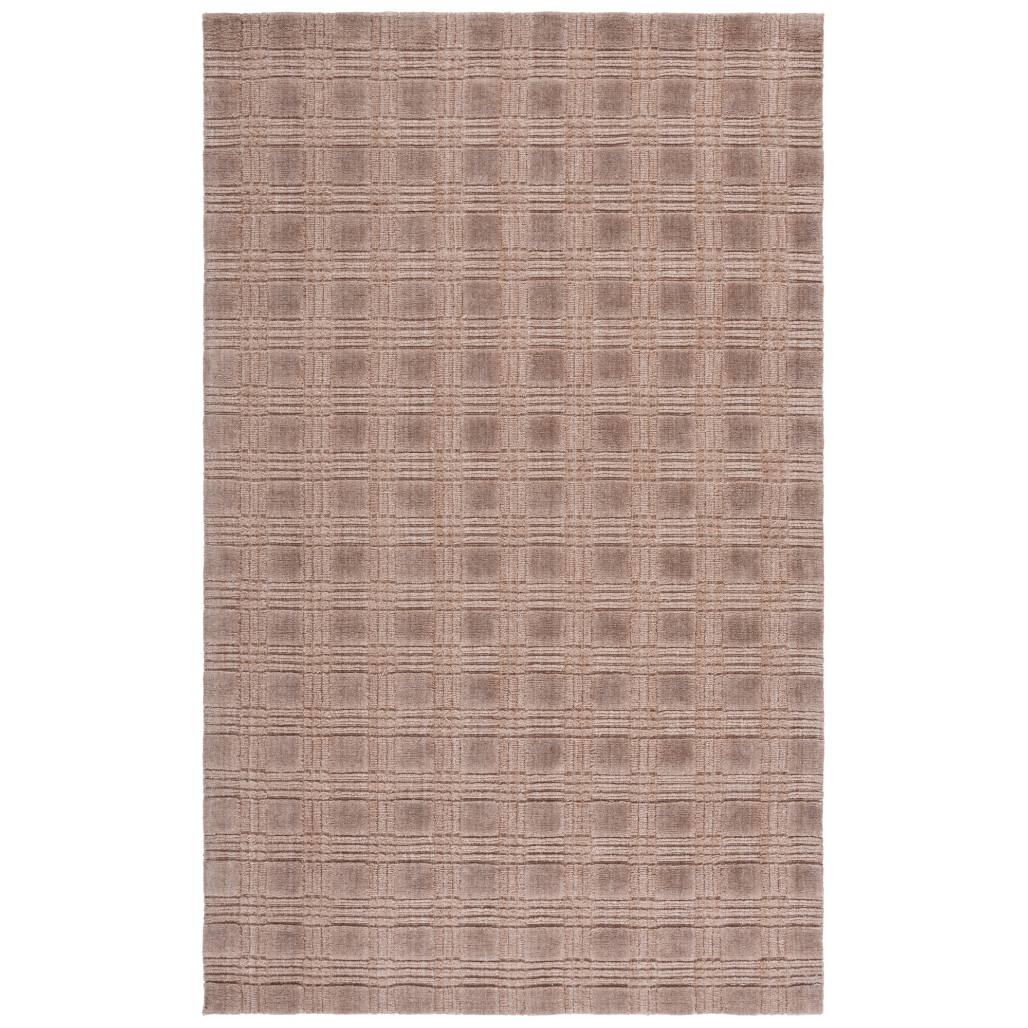 Plaid Hand-Loomed Performance Area Rug, Rectangle 9' x 12'