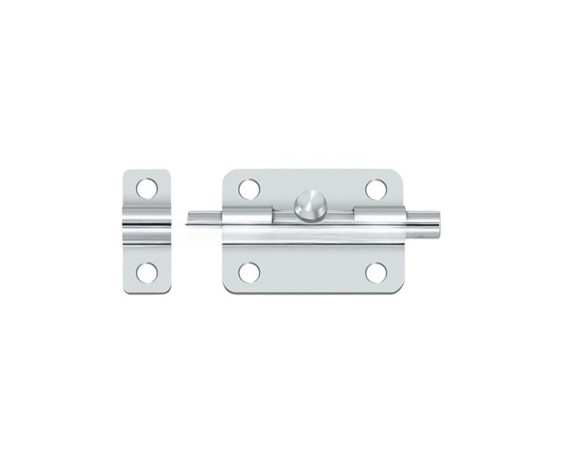 Boulon 3 po Deltana 3BBU26; finition chrome brillant, Chrome poli