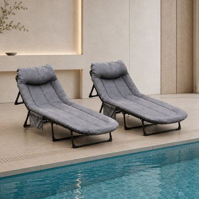 Foldable Indoor And Outdoor Lounge Chairs