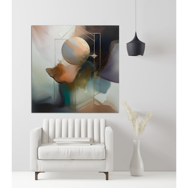 As The World Turns, 48" H x 48" W