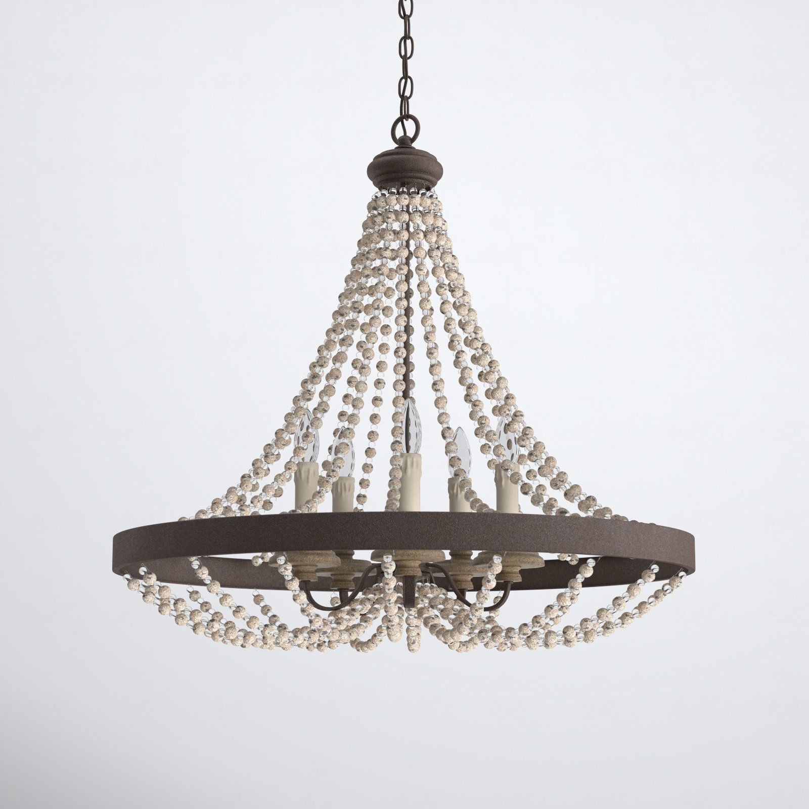Birch Lane Viv 5 - Light Unique / Statement Empire Chandelier & Reviews | Wayfair