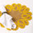 Krieger Glass Floral Round Placemat