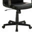 Adjustable Black Office Chair - Foam Filled, Space Optimizing With Ergonomic, Contemporary