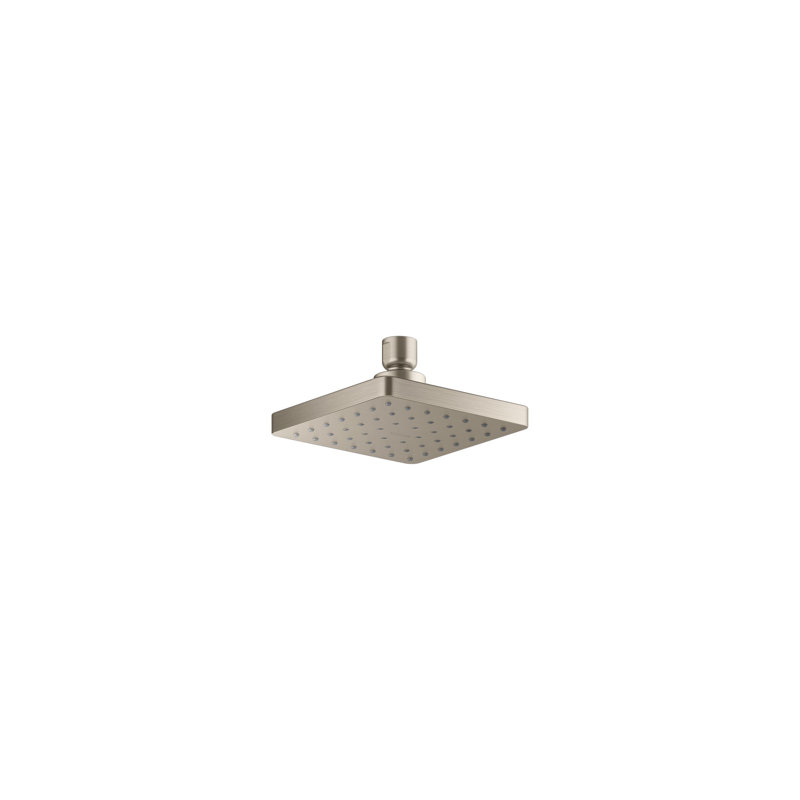 Parallel Single-Function Showerhead, 1.25 Gpm, Brushed Nickel