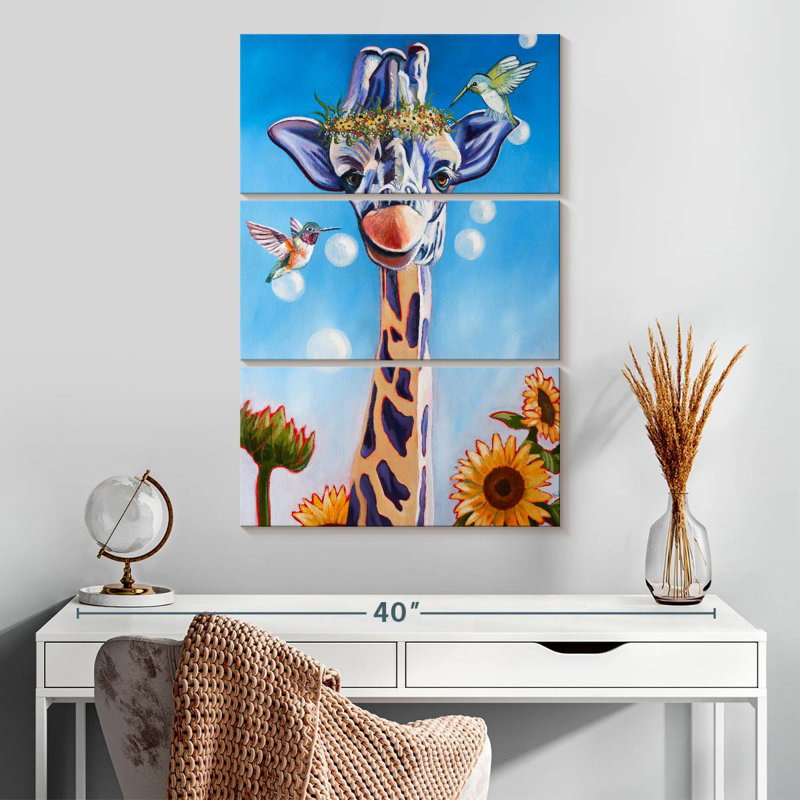 Brampt Friends In High Places, 32" H x 20" W