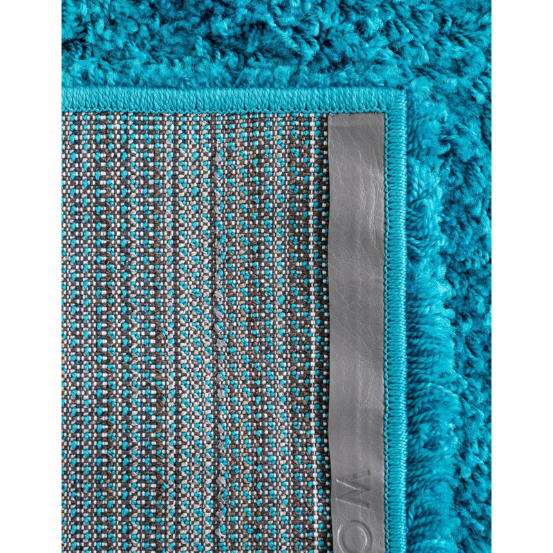 Tapis turquoise Angeline, Turquoise, Runner 2' x 8'