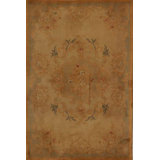 Hand-Knotted High-Quality Green Area Rug