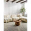 Abbey Hand Knotted Abstract Area Rug in Brown-1009098114
