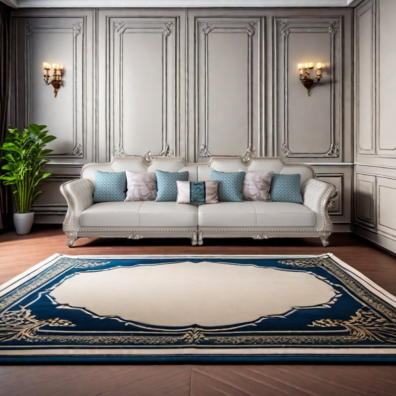 141.7'' Leather Sofa