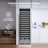 Yeego Singel Zone 23.4" 165 Bottle Wine Refrigerator Freestanding/Build-in Wine Cooler-120877762