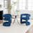 Modern Upholstered Barrel Chair-1985875132