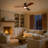 Karlena 52'' Ceiling Fan With Light Kit And Remote Control (Set of 2)-554465805