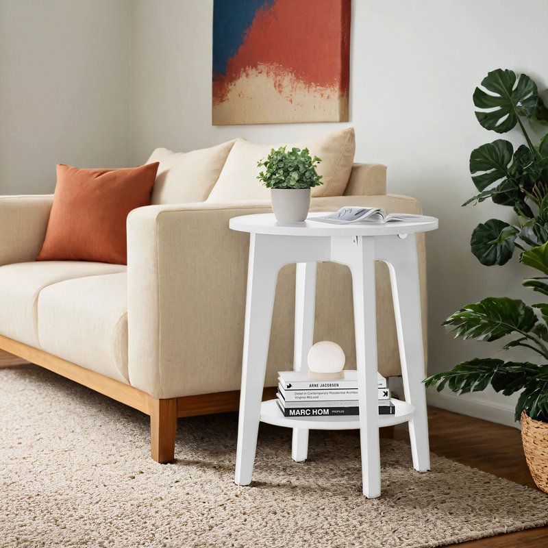 Side Table, White