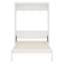 Lit escamotable peu encombrant, se plie parfaitement dans une armoire pour un usage quotidien-143654913-143654914