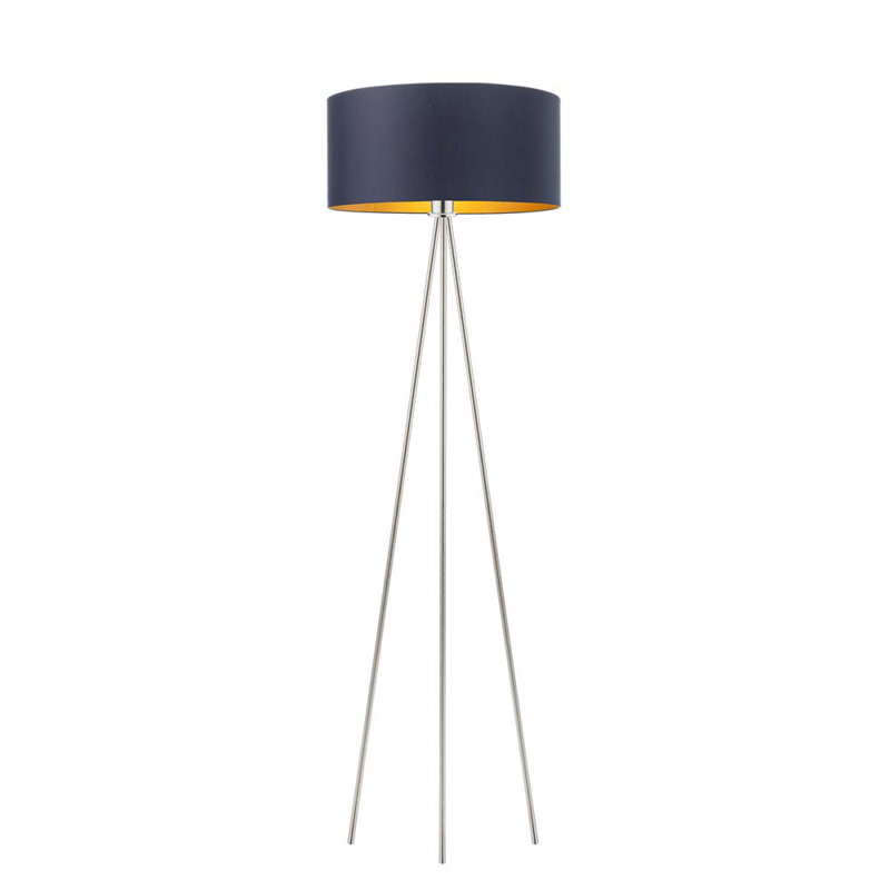 Ontario 157 H cm Tripod Floor Lamp, Green, Light Grey