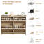 30 Pair Flip Down Shoe Storage