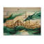Emerald Golden Hagia Majesty Turquie I - art mural en bois de dinde - sur bois de pin naturel-800771333