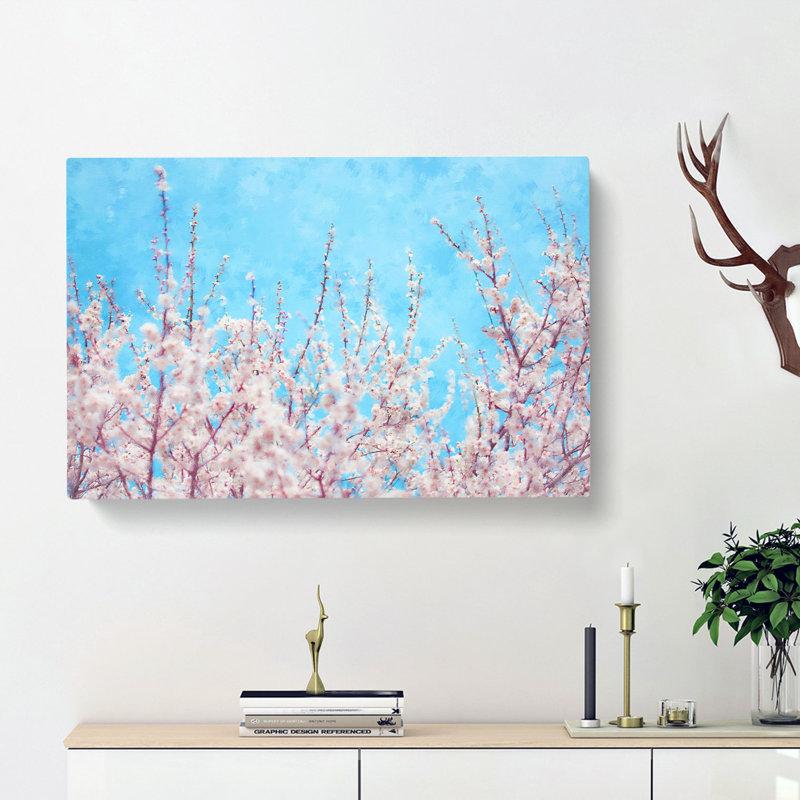Top of the Blossom Tree - Wrapped Canvas, 50cm H x 76cm W x 3cm D