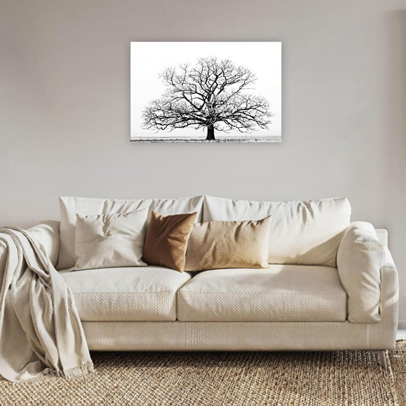«Winter Tree», art mural sans cadre, L 24 po x l 36 po