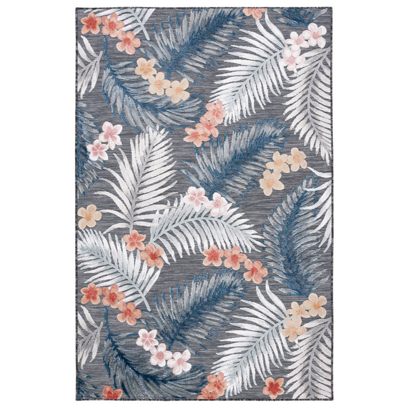 Tapis d'intérieur / extérieur Sommerville, Rectangle 6 pi 5 po x 9 pi 6 po