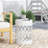 Outdoor Metal Side Table-1631779385