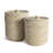 Vira Rivergrass Hamper Baskts W/ Lids