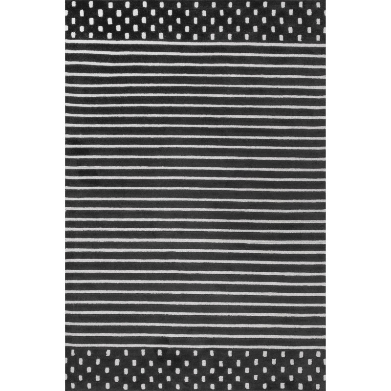 Wool Striped Indoor / Outdoor Rug