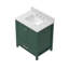 Meuble-lavabo de salle de bain, armoire de rangement en bois massif-743523995