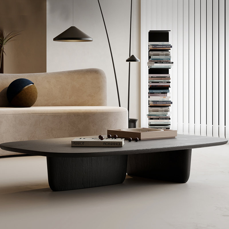 Durable Black Coffee Table