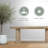 Capri 87.4'' Solid Wood Console Table