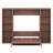 Murphy Bed With Desk And Bookshelf-121334642