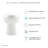 Sirene Floor-Mounted Commercial Elongated Top Flush Spud Flushometer Toilet Bowl