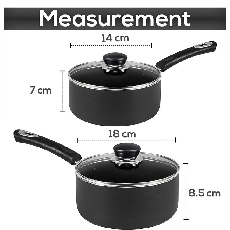 Utopia Kitchen Nonstick 3 Piece Frying Pan Set for sale online