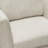 Lane Chair In Light Cream Fabric With Gold Metal Legs