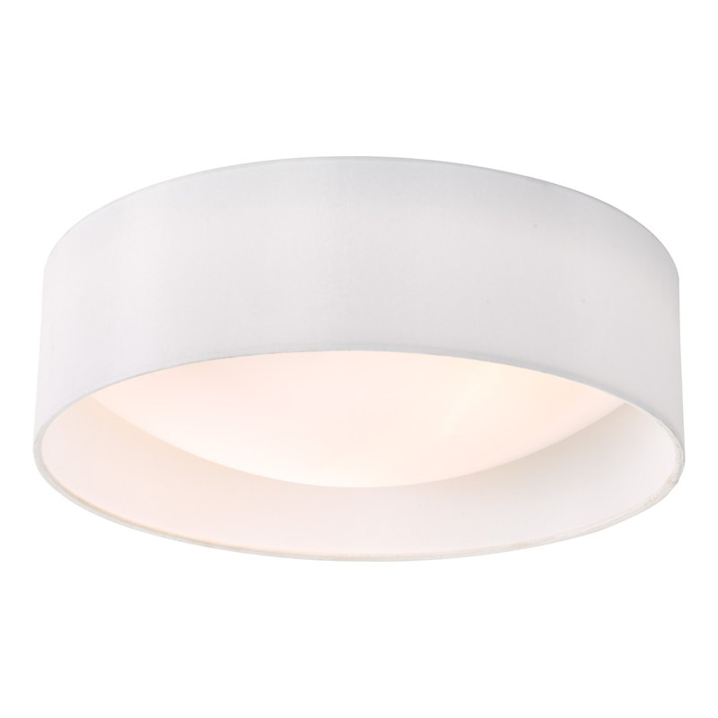 Prabhat Plastic Flush Mount, White