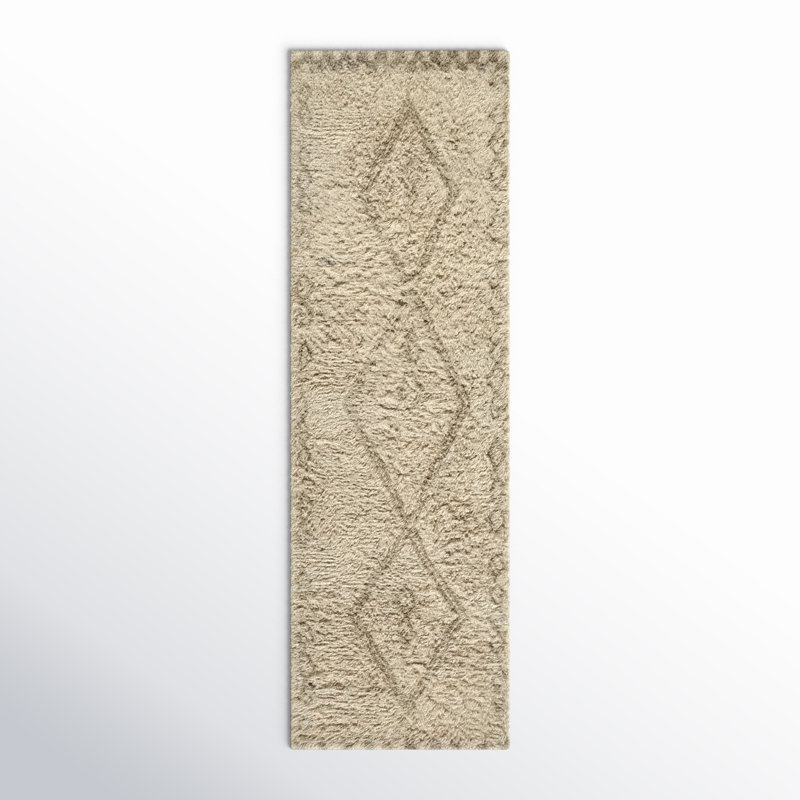 Lovenais Handmade Rug, Runner 2'6" x 8'