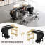 L-Shaped Computer Desk with Power Outlet-1121555739-1121111474