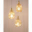 3 - Light Brass Cluster Pendant